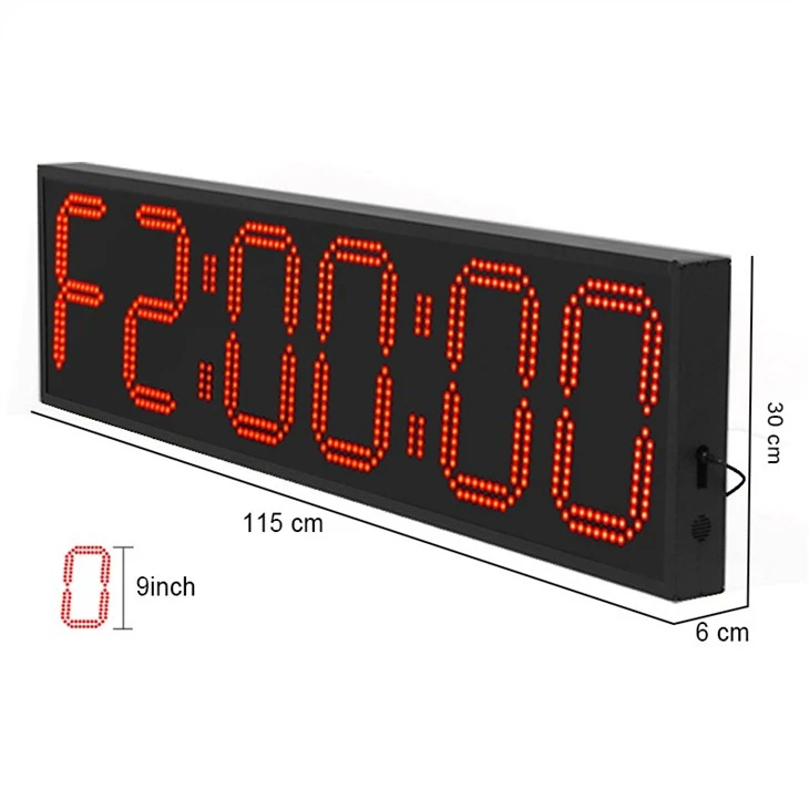 led Large Race Clock
