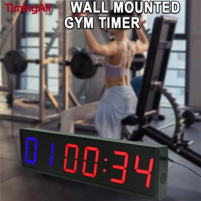 4 tommers Fitness GYM Timer